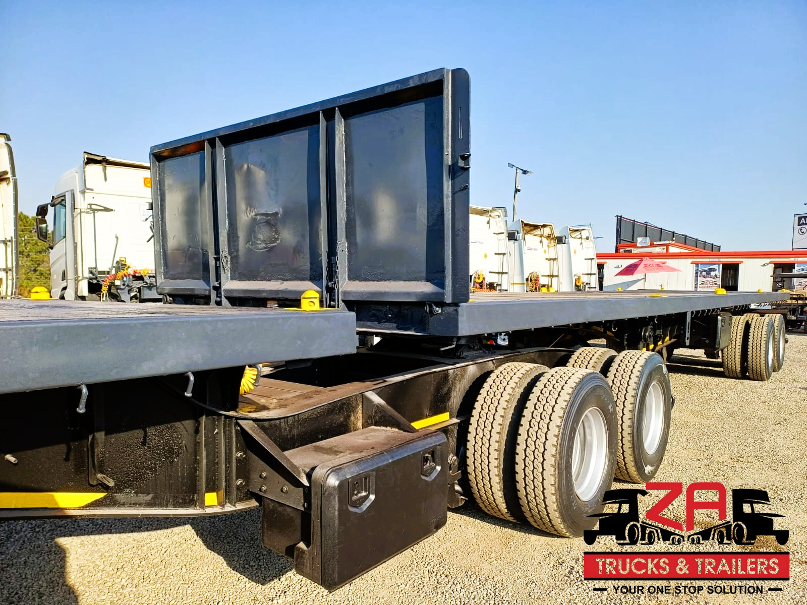 2013 SA TRUCK BODIES SUPERLINK FLAT DECK TRAILER #53077